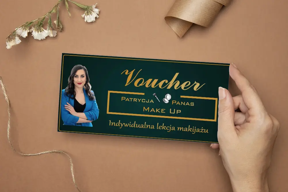Bon podarunkowy na lekcję makijażu w Lublinie-Voucher na lekcję makijażu w Lublinie-Patrycja Panas